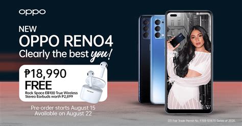 OPPO Reno4 launches in the Philippines, priced .